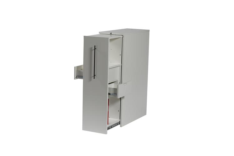 Tower Cabinet white front