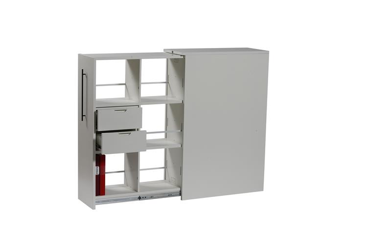 Tower Cabinet white front