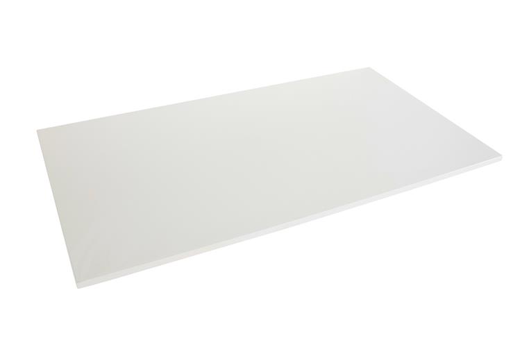 Table top white 1400*800 WHITE EDGE