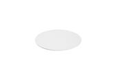 Table top Ø-1100 mm. vit / vit kant P4